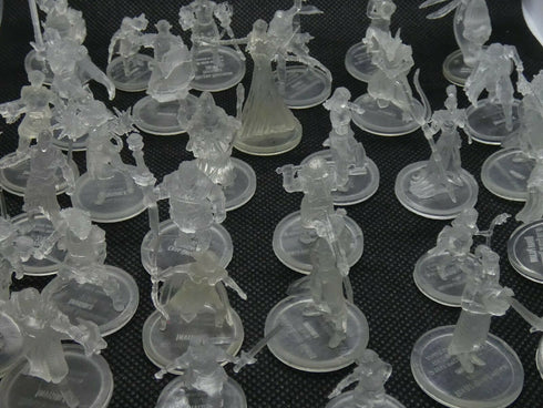 Random New Dungeons and Dragons Official Invisible Miniatures - Bulk Lot